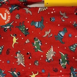 Highland DINO Dinosaur Holiday Pajama Set Christmas